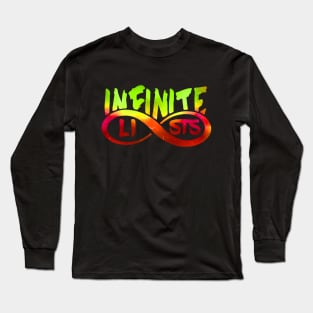 infinite lists merch Long Sleeve T-Shirt